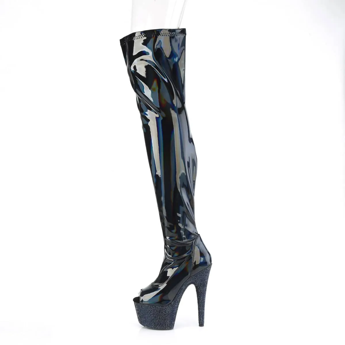 BEJEWELED-3011-7 Thigh High Boots