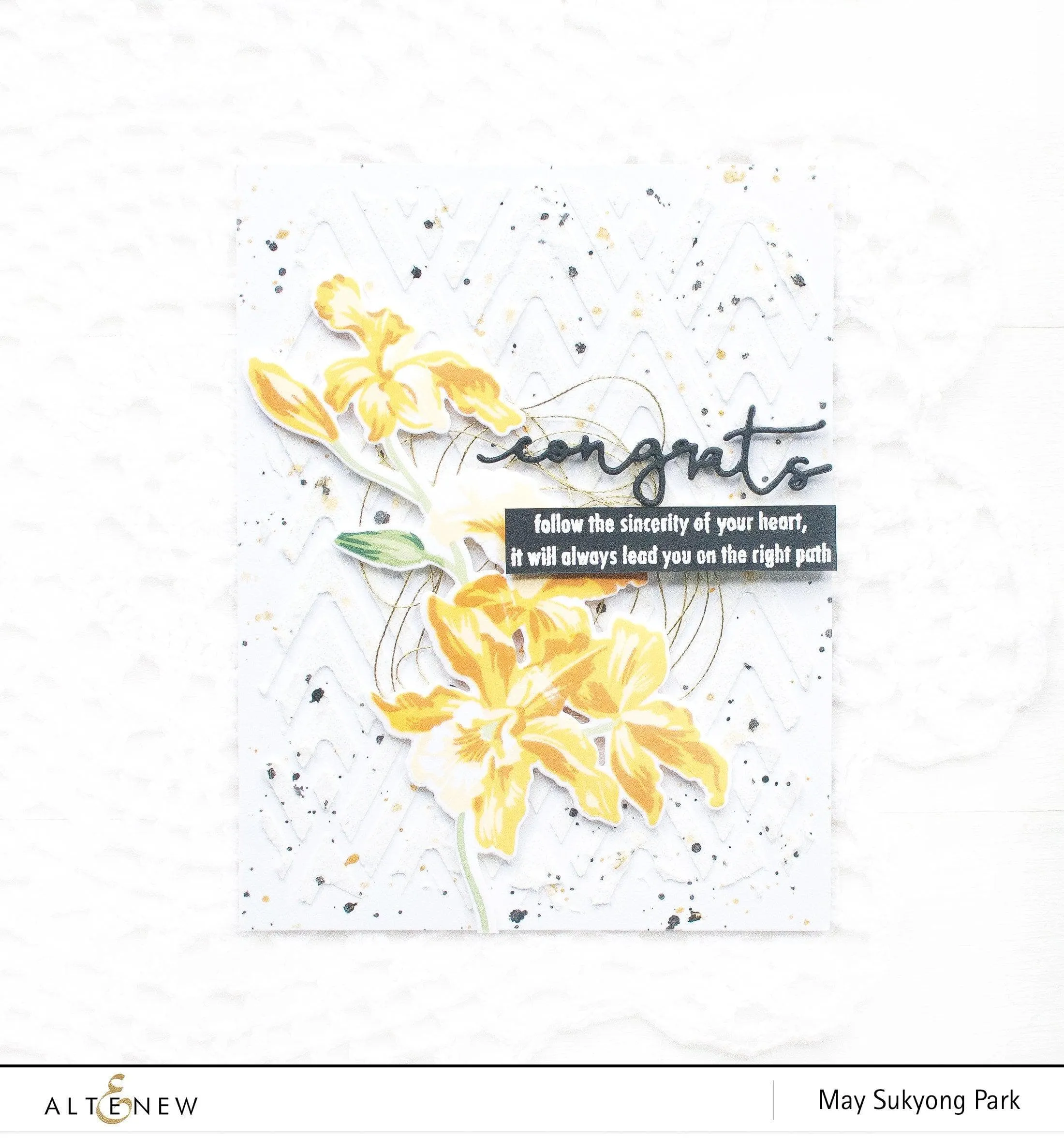 Build-A-Flower: Cattleya Layering Stamp & Die Set